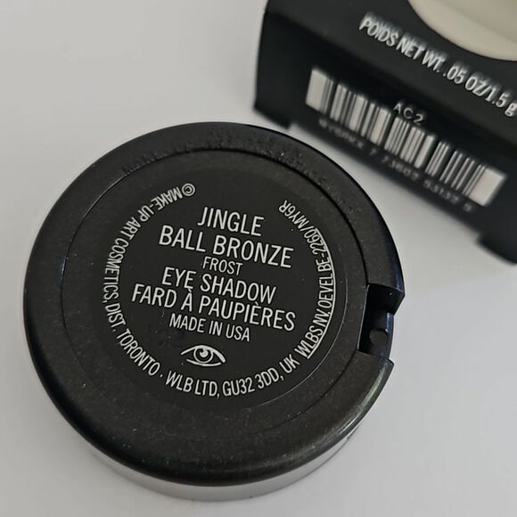 MAC Cosmetics Eye shadow Jingle Ball Bronze NEW with Box - Picture 6 of 10